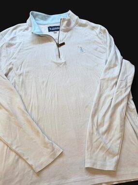 Local Row Classic White Quarter-Zip Pullover